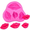 Lippen-Kuchenform, Kiss Collection, Fondant, Süßigkeiten, Silikonform für Zuckerguss, Kuchen, Cupcake-Topper, Polymer-Ton, Seife, Wachs, Hochzeit, Partyzubehör, Gastgeschenke 1222929