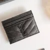 Designer Wallet For Men Women Cardholder Fashion Small Purses Coin Pocket Woman Card Holder Caviar Wallets Luxury Leather Cardholders 2022