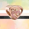 925 Armband Charms för Pandora Charm Set Original Box Fashion Shining Falimy Colorful Love Star Hot Air Balloon Classic European Bead Necklace Charms smycken