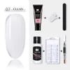 Nail Art Kits Gel Set Full Manicure Kit Poly Quick Extension Building Polygels For Nails Tool KitNail
