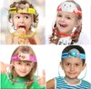 US-Aktien-Kinder-Cartoon-Gesichtsschutz-Antibeschlag-Isolationsmaske Vollschutzmaske Transparenter PET-Schutz Spritztröpfchen FY8108 SSCK