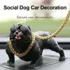 Dekoracje wnętrz produkty samochodowe kreatywne trendy osobowości Centrum konsola biuro sypialnia Ozdoby dla psów społecznych
