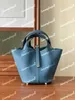 5A Picotin Luxurys Designers Bags Handbags High Quality Full Colors Picotin Genuine Leather Tote Womens Fashion Bucket Purse Ladies Handbag Crossbody Shouder Bag