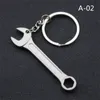 Hot Keychains For Men Car Bag Key Rings Combination Tool Portable Mini Utility Pocket Clasp Ruler Hammer Wrench Pliers Shovel 494 H1