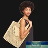 Yüksek kaliteli dokuma kadınlar Tote alışveriş çantaları el yapımı saman omuz çantası kadın tasarımcı çanta çantası çıkış bayanlar291z