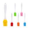 Petite brosse en silicone manche transparent brosse à huile en silicone fendue brosse d'assaisonnement-brosse à barbecue fendue outil de cuisson outils de cuisine