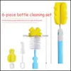 Other Household Cleaning Tools Accessories Housekee Organization Home Garden Six-Piece Baby Bottle- Dhvw3