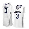 Uconn Huskies College Basketball-Trikots Andre 12 Drummond Jersey Brendan Adams James Bouknight Kwintin Williams Diarra Custom genäht