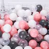 50100 PCS Ecofriendly kleurrijke kogelverpit zacht plastic oceaan kogel water zwembad oceaan golfbal buitenspeelgoed voor kinderen kinderen baby 220621