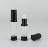 Airless 5 ml 10 ml EPMTY Vacuümpomp toiletvat cosmetische fles mini transparante lotionfles 300 stks/lot