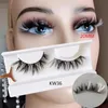 False Eyelashes Colourful Cilias Party Red Blue Purple Pink Mix 3D Mink Colored Ombre Vegan Strip Lashes Natural Dramatic FluffyFalse Harv22
