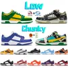 Chunky Mens Sneakers Low Basketball Shoes Sports Trainers UNC Coast TS Cactus Kentucky White Black Laser Orange Valentines Day Men Women Chaussures