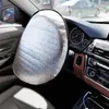 Steering Wheel Covers Car Sunshade Cover Aluminum Film Reflective Heat Insulation UV Resistant Auto Interior AccessoriesSteering