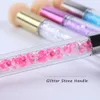 Nail Art Shading Pen Silikon-Stempel-Sets mit extra 3 Schwammköpfen, 1 Silikon-Stempel-Blisterpackung, Maniküre-Werkzeug-Set NAB042