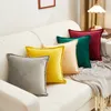 Federa per cuscino in velluto olandese Federa per letto per divano Auto Housse De Coussin 45 45 50 50 Cuscini decorativi Nordic Home Decor 220623