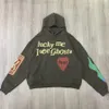 Sonbahar Kış Yeni Batı Çocuklar Hayalet Gör Kadın Erkek Hoodies Tişörtü Yüksek Kalite Şanslı Me Hayaletler Görüyorum Hoodie Kazak W220812