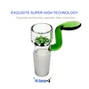Reanice Hookah Pack de 3 com peneira integrada Corte 14,5 mm para todos os bongos de vidro (verde)