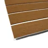 Delar 6mm Självhäftande Eva Skum Teak Sheet Marine Boat Yacht Syntetisk Decking Golv Mat Golv 240x45cm