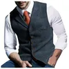 mens brown waistcoat