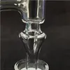 Nuevo Beracky Alta calidad Soldadura completa Fumar Borde biselado Terp Slurper Cuarzo Banger Con Blender Bottom 30 mm OD Slurpers Clavos sin costura para vidrio Agua Bongs Dab Rigs