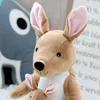 26cm/36cm Cute Creative Mother and Child Kangaroo Doll Plush Toy Soft Animal Stuffed For Baby Gift 220418