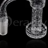 Full Weld Sandblasted Smoking Terp Slurper Set con tapa de cuarzo y píldora 20mmOD Soldadura sin soldadura Borde biselado Sandblasting Slurpers Nails para vidrio Agua Bongs Rigs