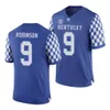 NCAA Football College 3 Terry Wilson Jerseys Kentucky Wildcats 12 Sawyer Smith 1 Lynn Bowden Jr 26 Benny Snell 15 Stephen Johnson 18 Stanley Williams University Man