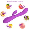 Dildo Vibrator Female Clitoris Stimulator Silicone Powerful G Spot Vibrating Sex Toys Goods for Women