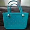 Bogg Bag Silicone Beach Custom Tote Fashion Eva Plastic Beach Påsar 2022 Kvinnor Summer8739225222S195O254F