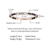 Charm Bracelets Moocare Hochqualität schwarzes Holz roségold Edelstahlarmband mit Zirkon Slim Bend Marke Kent22