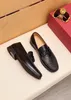 Men's Elegant Genuine Leather Dress Shoes High Quality Brand Slip On Party Wedding Dress Shoes Fashion Famous Business Flats Size 38-45