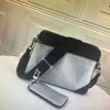 2022 Classical Messenger Bags for Men Reverse Canvas Mens Crossbody 3 Piece Sets Fashion Man Shoulder Bags Purse Wallet Clutch