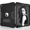 Military Heavy Duty Rugged Armor Case For iPad Air 2 /Pro 9.7 Inch Impact Shockproof Silicone Plastic Kickstand Tablet Cover