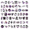62Pcs Asexual Pride Stickers Graffiti Kids Toy Skateboard car Motorcycle Bicycle Sticker Decals Wholesale