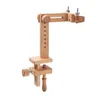 Notions de couture Outils Cerceau de broderie en bois réglable Rotation à 360 degrés Support de bureau Support de point de croix Cadres Anneaux pour adultes Mère