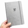 BUKE Squirrel Bullet Planner Dot Grid Notebook Journal and Drawing Sketcbook - Pelle PU, carta spessa 160 gsm 220401