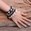 Sportsokken bruiloft ivoor haak haak op blote voeten sandalen voet sieraden Victoriaanse kanten bruids shell Anklet ketting armband strand accessoriesport