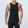 Camiseta sin mangas de gimnasio para hombre de alta calidad