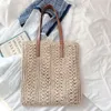 Straw Bag Beach Women One-shoulder Bags European And American Simple Leisure Vacation Travel Tide Good Quality Woven hangbag CCE13700