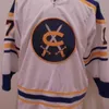 C26 Nik1 Cincinnati Swords 1974-75 Tim Regan hockey jersey 17 Rick Dudly TOP Quality can be customized Embroidery