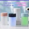 260ML Air Humidifier Ultrasonic Mini Aromatherapy Diffuser Portable Sprayer USB Essential Oil Atomizer LED Lamp for Home humidifiers for bedroom