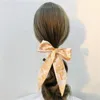 Populärt brevtryck Lång halsduk för kvinnor smalt band pannband kvinnliga halsdukhandtag väska band bandana hår slips tillbehör gc1458
