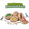 Jurassic World Dinosaur Egg Kids 장난감 Tyrannosaurus 공룡 아기 모델 장식 장난감 과학 광업 맹인 Box301t