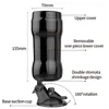 Male Masturbator Cup Vagina Vacuum Pocket Real Pussy Masturbation Devices Rotating Hand Free Suction Masturb Cup Sex Toy For Men 220812