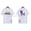 Hombres Mujeres Camiseta Diseñador Casual Carta Imprimir Camisetas Parejas Moda Streetwear Camisetas Tamaño S-XL