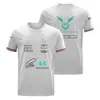 T-shirt Drużyny Drużyny Drużyny Letni okrągły wyścigowy kombinezon wyścigowy Mężczyźni i kobiety Fan Odzież plus rozmiar można dostosować