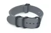 Cinturino in nylon 18mm 20m 22mm 24mm Cinturino in nylon 5 anelli Fascia di ricambio per cintura militare Garmin Fenix G220420