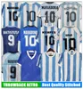 レトロ1986サッカージャージーディエゴマラドーナカニッジア78 96フットボールシャツバティスタ1998 Riquelme 2006 1994 Ortega Crespo 2014 2010 Simeone Zanetti 00 01 Tevez