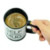 5 colori Lazy Tazas Self Stirring Mug Coffee Cup Smart Tazze in acciaio inossidabile Copos Inox Tea Cup 210409