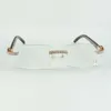 Endlesses Buffs Diamonds Sonnenbrillen Frames 3524012 mit natürlichen Hybridbüffelhörnern und 56 -mm -Objektiven